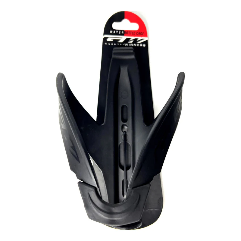 Porta Caramañola Fibra De Vidrio Gw Bicicletas De Ruta Mtb Color Negro - Imagen 4