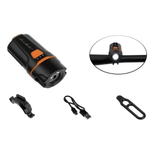 Luz Bicicleta Delantera Alta Intensidad 500lm Gw  Usb  Negro