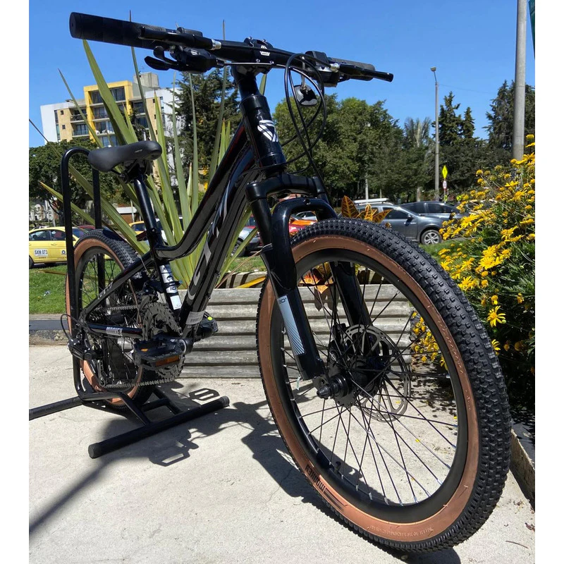 Bicicleta Gw Monkey Rin 20 Aluminio Niño Niña Color Negro Tamaño Del Marco 20 - Imagen 8