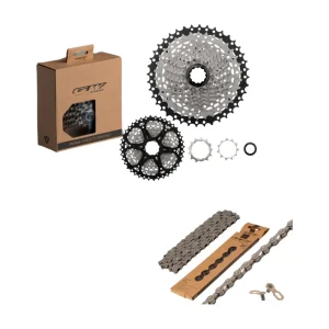 Pacha Gw 9v Cassette + Cadenilla Gw  Bicicleta Mtb