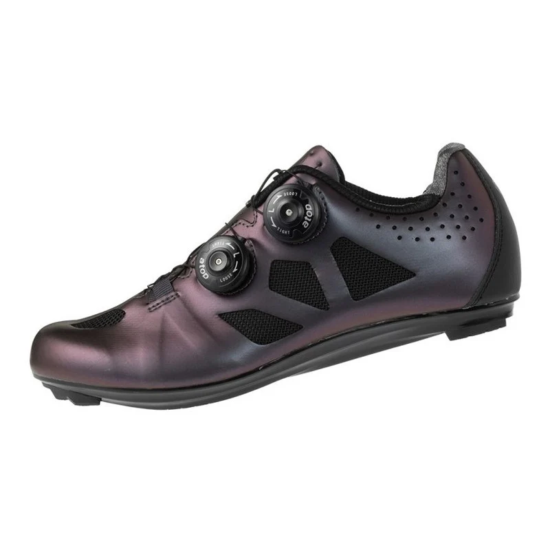 Zapatillas Ciclismo Gw Dark Side Bicicletas Ruta Doble Atop - Imagen 9