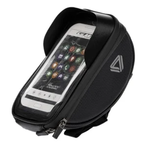 Estuche Maleta Alforja Porta Celular Gw Bicicletas Ruta Mtb Negro
