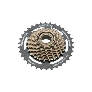 Pacha Shimano 7 Velocidades Original Megarange Bicicletas Negra 14 34