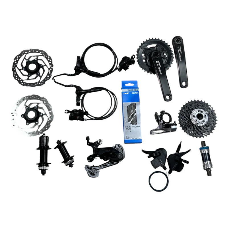 Grupo Bicicleta Shimano Cues 2x9 Biplato Hidráulico - Imagen 2