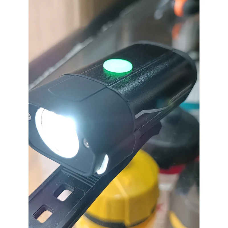 Combo Luz Bicicleta Delantera Trasera Gw Alta Potencia Usb Negro - Imagen 8
