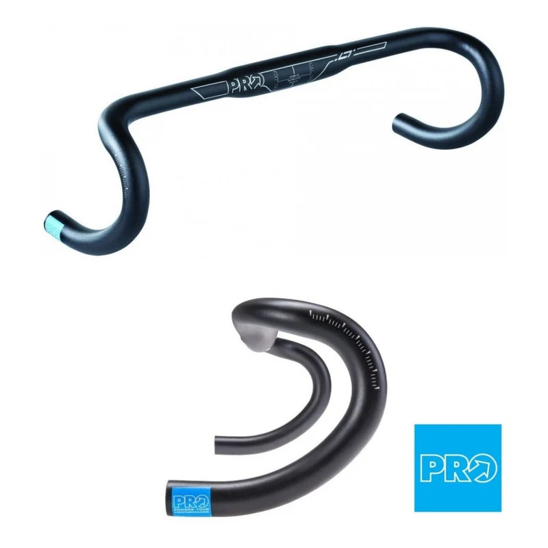 Manubrio Manillar Pro Lt Aluminio Original Bicicletas Ruta - Imagen 4