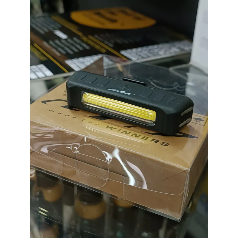 Luz Trasera Gw Original Bicicleta Alta Intensidad 100lm Negra - Imagen 9