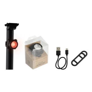 Luz Trasera Gw Original Bicicleta Federal Negra