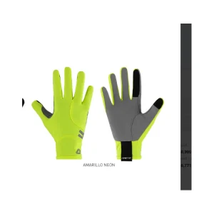 Guantes Ciclismo Mtb Ruta Dedo Largo Gw Hotly Amarillo Neon Xxl
