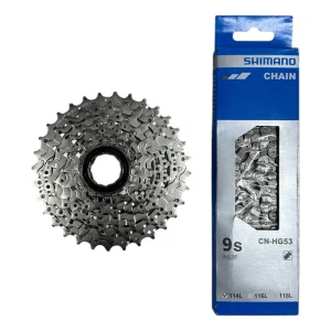 Pacha Shimano Cadenilla Shimano 9v Original Bicicleta Mtb