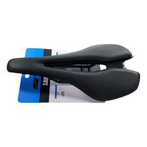 Sillin Bicicleta Stl Ergonómico Antiprostatico Original  Negro 14 Cm 25 Cm