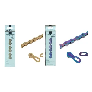 Cadenilla Cadena Gw 11v Dorada Tornasol Bicicleta Ruta Mtb