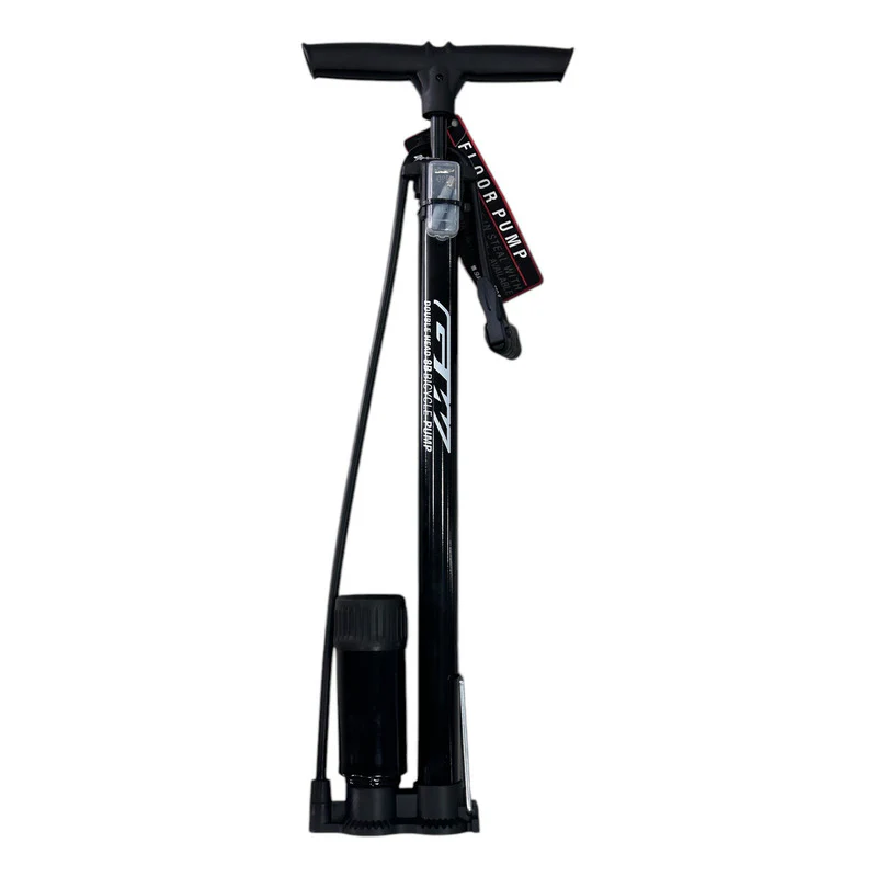 Bomba De Aire Para Bicicleta Gw 160 Psi Color Negro Ideal Ruta Mtb Válvula Presta Schrader Portátil Alta Presión Inflador Manual Compacto Liviano Reforzado Fácil De Usar Negro Gw - Imagen 2