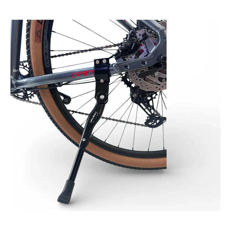 Paral Bicicleta Mtb Ruta Soporte Gw Seguro Negro - Imagen 3