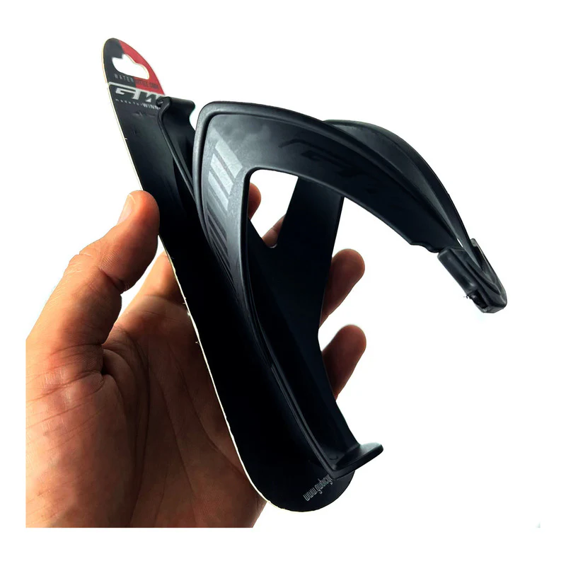 Porta Caramañola Fibra De Vidrio Gw Bicicletas De Ruta Mtb Color Negro - Imagen 6