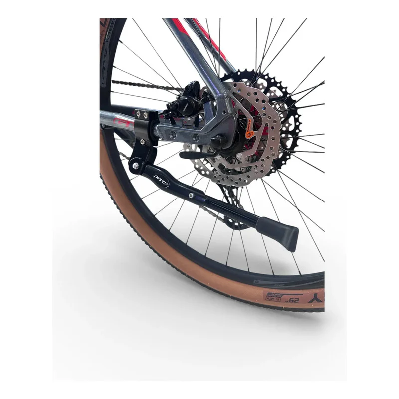 Paral Bicicleta Mtb Ruta Soporte Gw Seguro Negro - Imagen 4