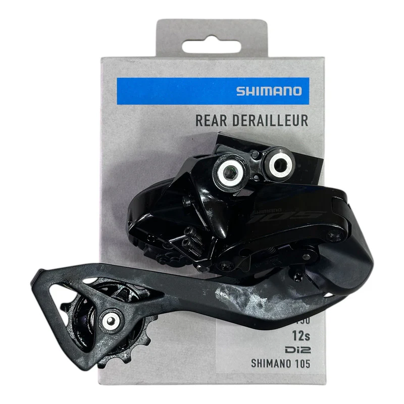 Desviador Tensor Trasero 105 R7150 Di2 12v Shimano Negro Largo