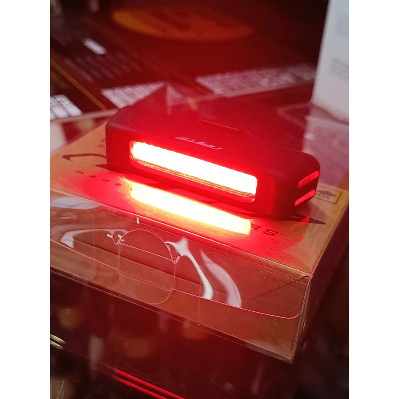 Luz Trasera Gw Original Bicicleta Alta Intensidad 100lm Negra - Imagen 7