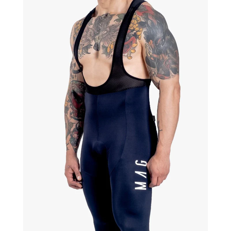 Badana Licra Larga Ciclismo Tirantes Gel Bicicletas Mtb Ruta - Imagen 9