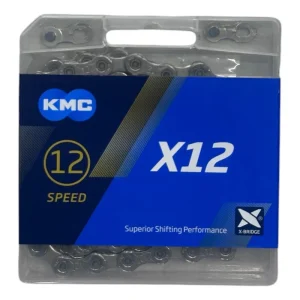 Cadena Bicicleta 12 V Kmc Original Mtb Ruta X12 Plateado