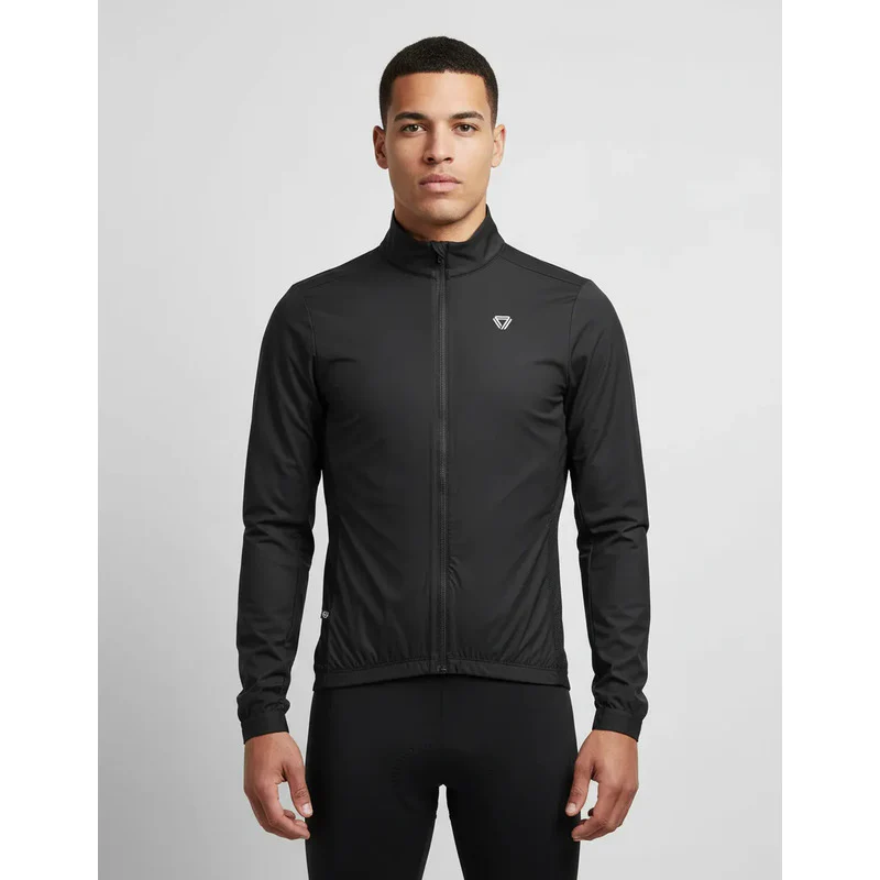 Chaqueta Ciclismo Mtb Ruta Gw Lane Cortavientos Negro S Lisa - Imagen 6