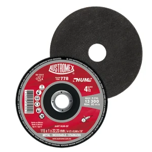 Disco para corte metal y acero inoxidable 4 1/2