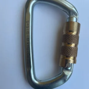 Mosqueton Acero Cypher (Hard Steel Modified D Twist Lock Keylock)