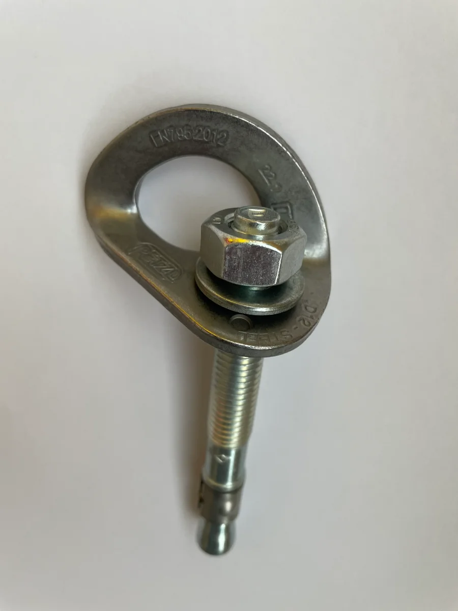 Plaqueta Petzl Acero Galvanizado 12mm - Coeur Bolt Steel Anclaje - Imagen 5