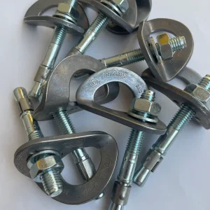 Plaqueta y Expansor Petzl 10mm acero Galvanizado (Coeur BOLT STEEL Anclaje)