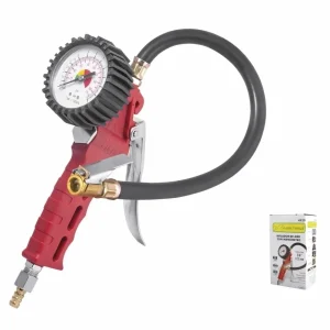 Inflador de aire con manometro