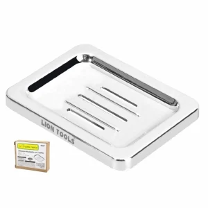 Jabonera de plástico con rejilla