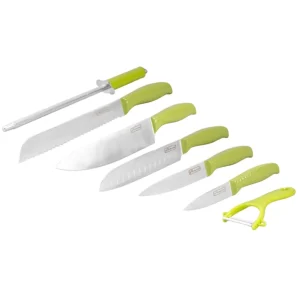 Juego de cuchillos para cocina con pelador