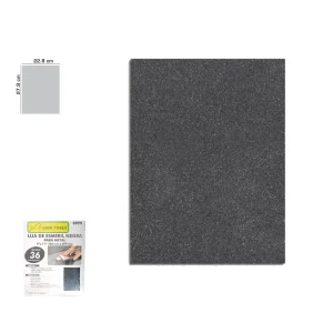 Lija de esmeril negra grano 80