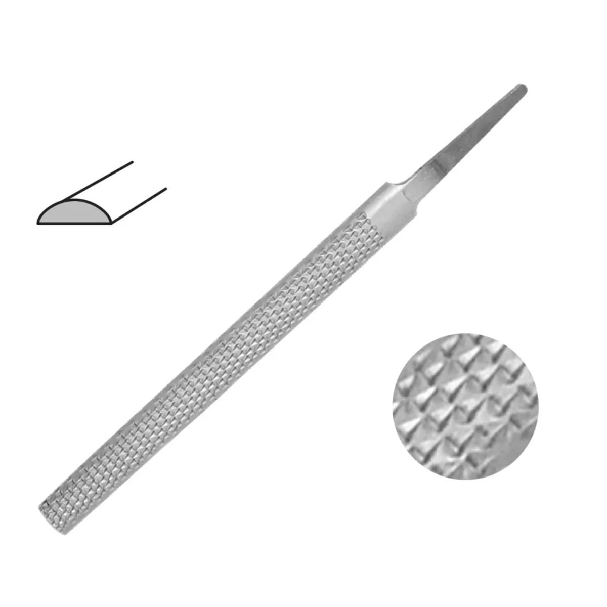 Lima caña escofina 10 pulgadas