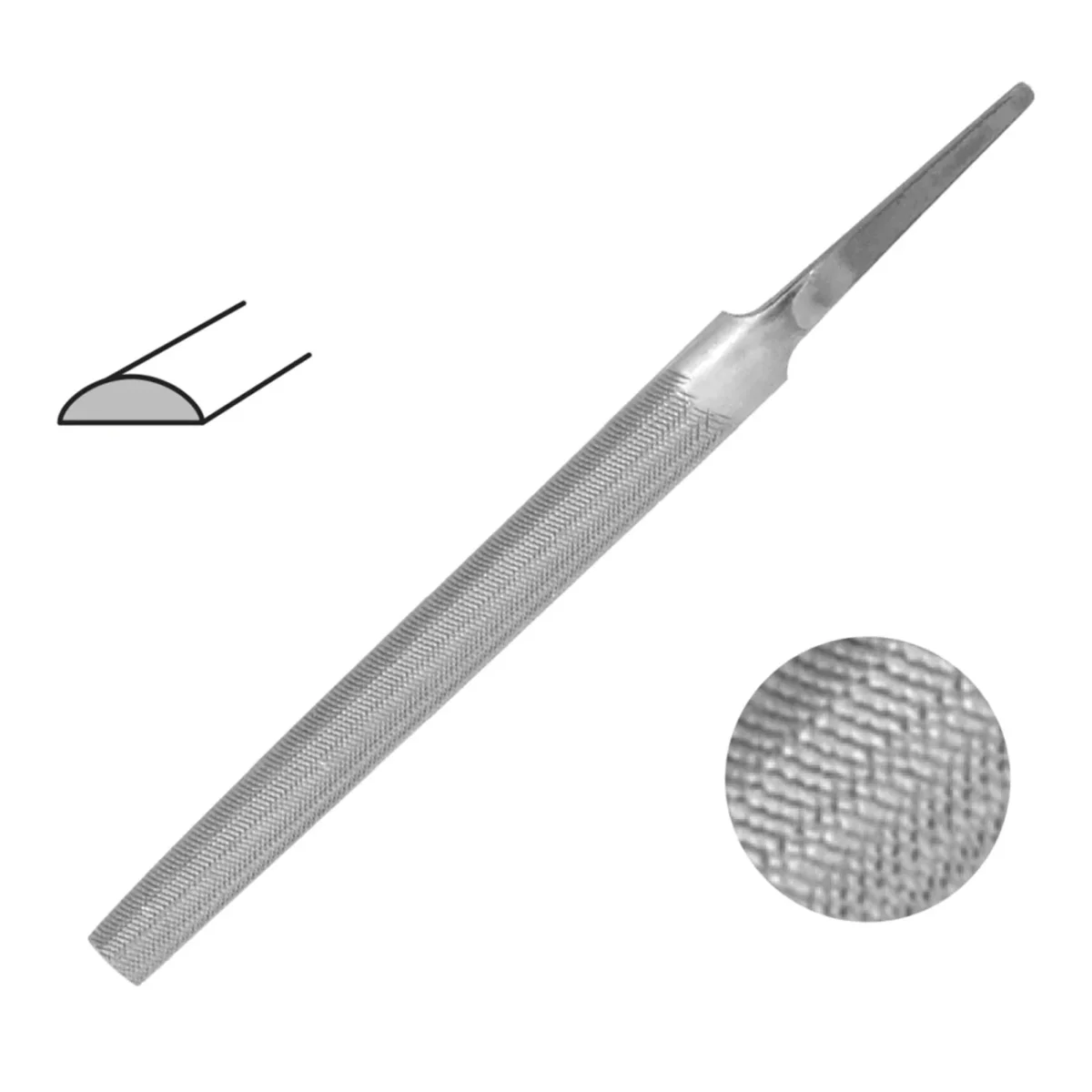 Lima media caña bastarda 12 - Imagen 2