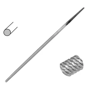 Lima redonda bastarda 4 pulgadas