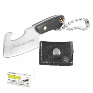 Llavero tipo hacha con destapador