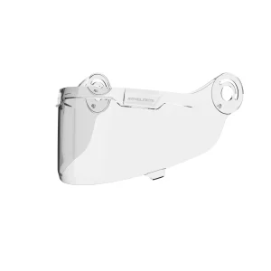 VISOR/OUTER SHIELD CLEAR 100% MAX VISION WITH SILVER VENTS MT-V-32