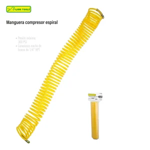 Manguera para compresor espiral