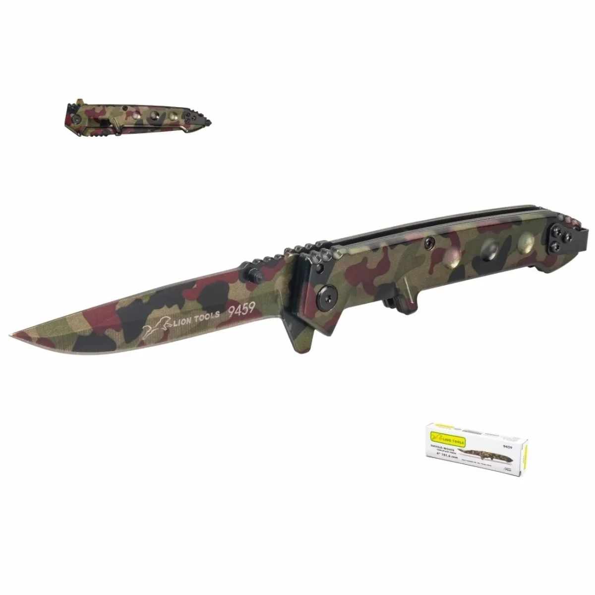 Navaja desplegable camuflaje