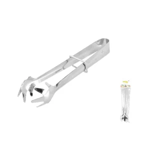 Pinza para hielo acero inoxidable