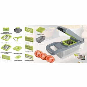 Rallador y picador de frutas y verduras