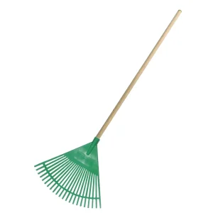 Rastrillo de plástico para jardín