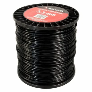 Rollo de hilo negro para desbrozadora 3.3 mm