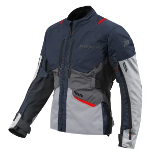 SD-JT67 Tanami - Navy Blue/Gray/Red