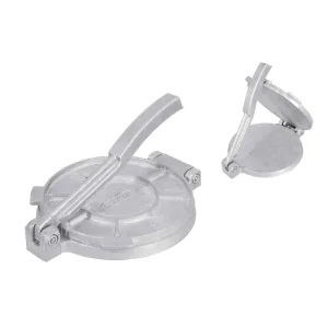 Maquina para tortillas manual de aluminio