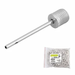 Válvula para inflar balones 100 pzas