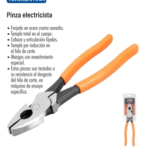 Pinza de electricista Tramontina