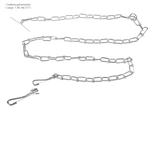 Cadena perro tipo diana  2.0 mm  #20