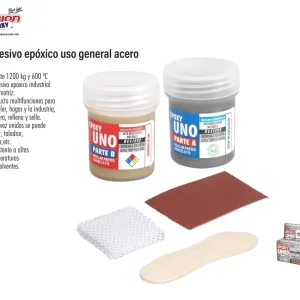 Adhesivo epoxico uso general acero
